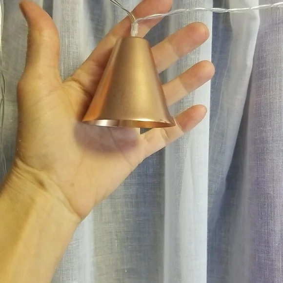 Merkury Metallic Cone String Light - Picture 3 of 3